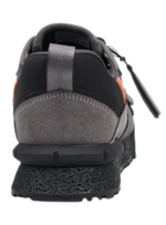 Urbanart Mens Play 2 Faux Nubuck Mesh Sneaker - Grey