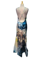 Vanessa Gounden Pearl Dress - Blue