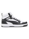 Puma Rebound V6 Ladies Sneaker - Black and Gray