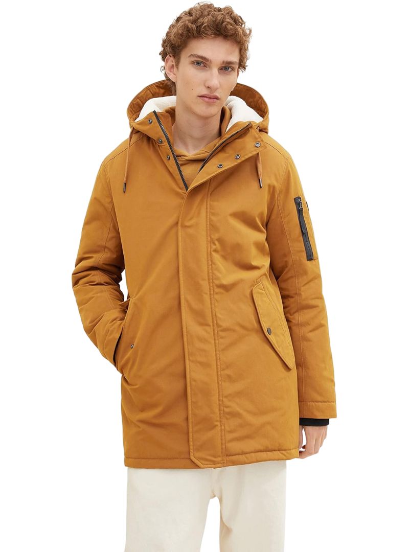 SOFT FUR LINED HOOD PARKA JACKET