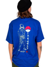 Shippuden Mens Printed T-shirt - Blue