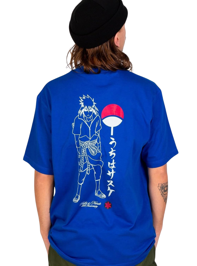 Shippuden Mens Printed T-shirt - Blue