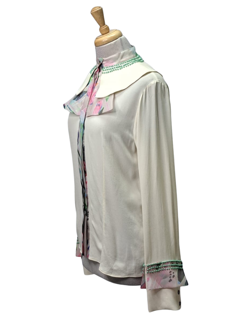 Vanessa Gounden Sample Shirt - Cream