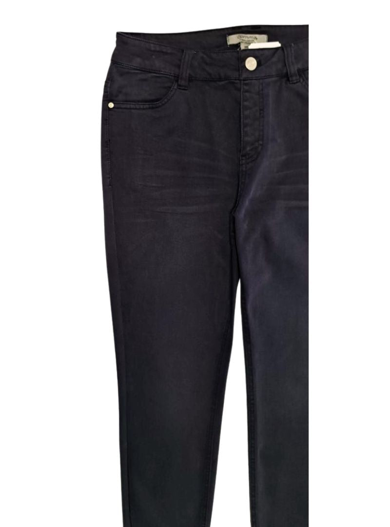Comma Ladies Skinny Fit Trouser - Navy