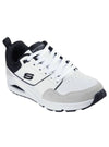 Skechers Mens Retro One Sneakers - White/Grey/Black