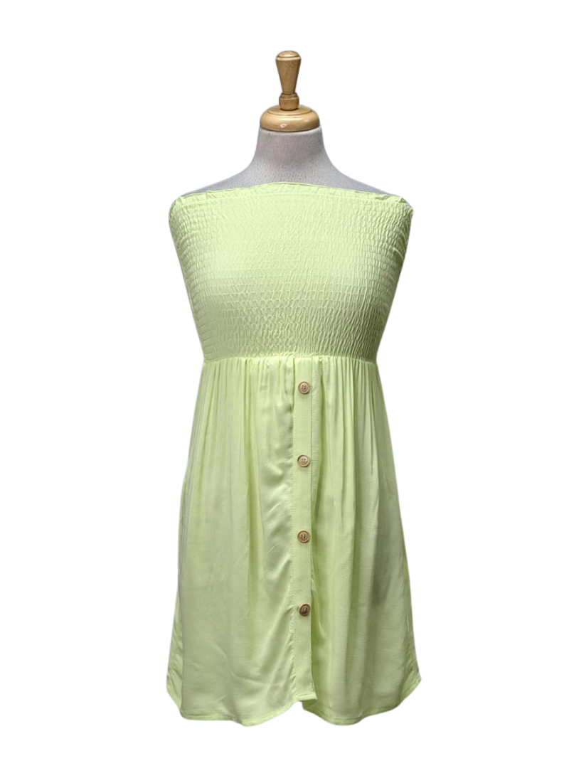 Vivance Ladies Sleeveless Dress - Green