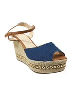 PEEP TOE DETAILED WEDGE HEEL