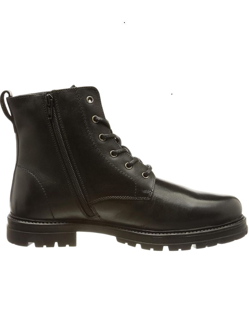 ZIP UP LACE BOOT