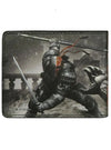 Buckle-Down Detailed Unisex-Adult's Wallet - Grey/Black