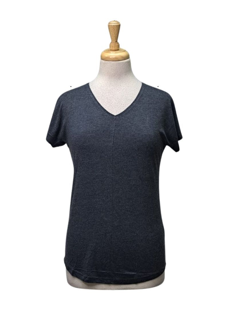 Lascana Ladies Basic Top - Grey