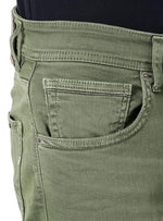 Replay Mens Groover Straight Fit Jeans - Green