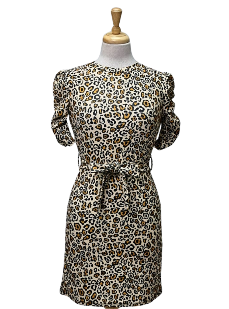 Inside Ladies Leopard Print Dress - Animal Print