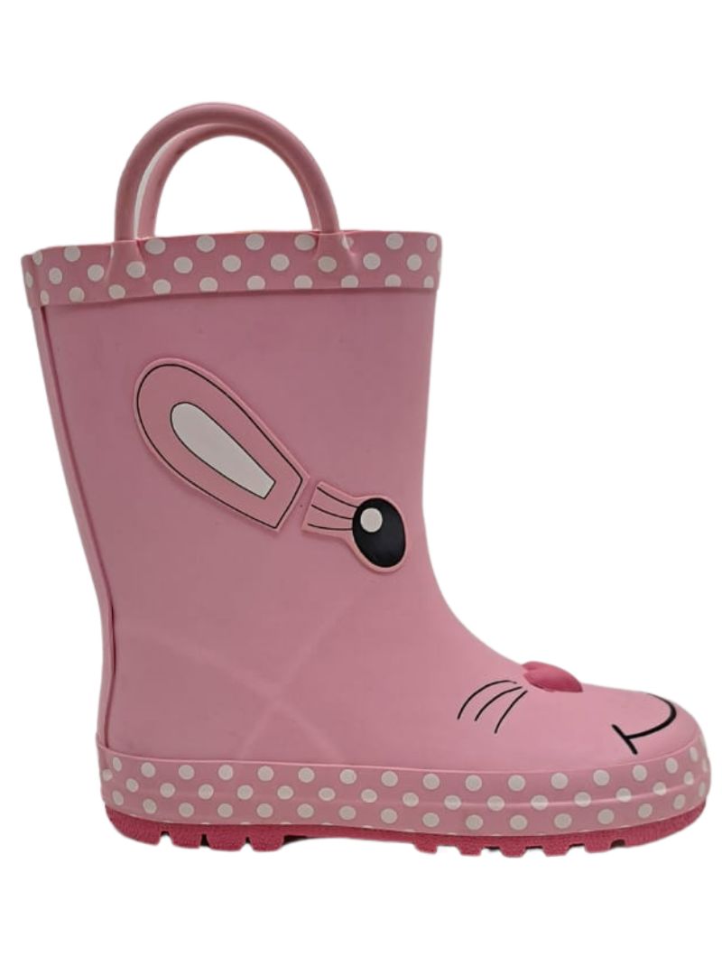 DETAILED BUNNY RAIN BOOTS