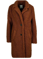 BUTTONED TEDDY COAT