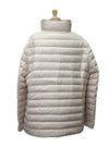 Basler Ladies Light Weight Puffer Jacket - Cream/Brown