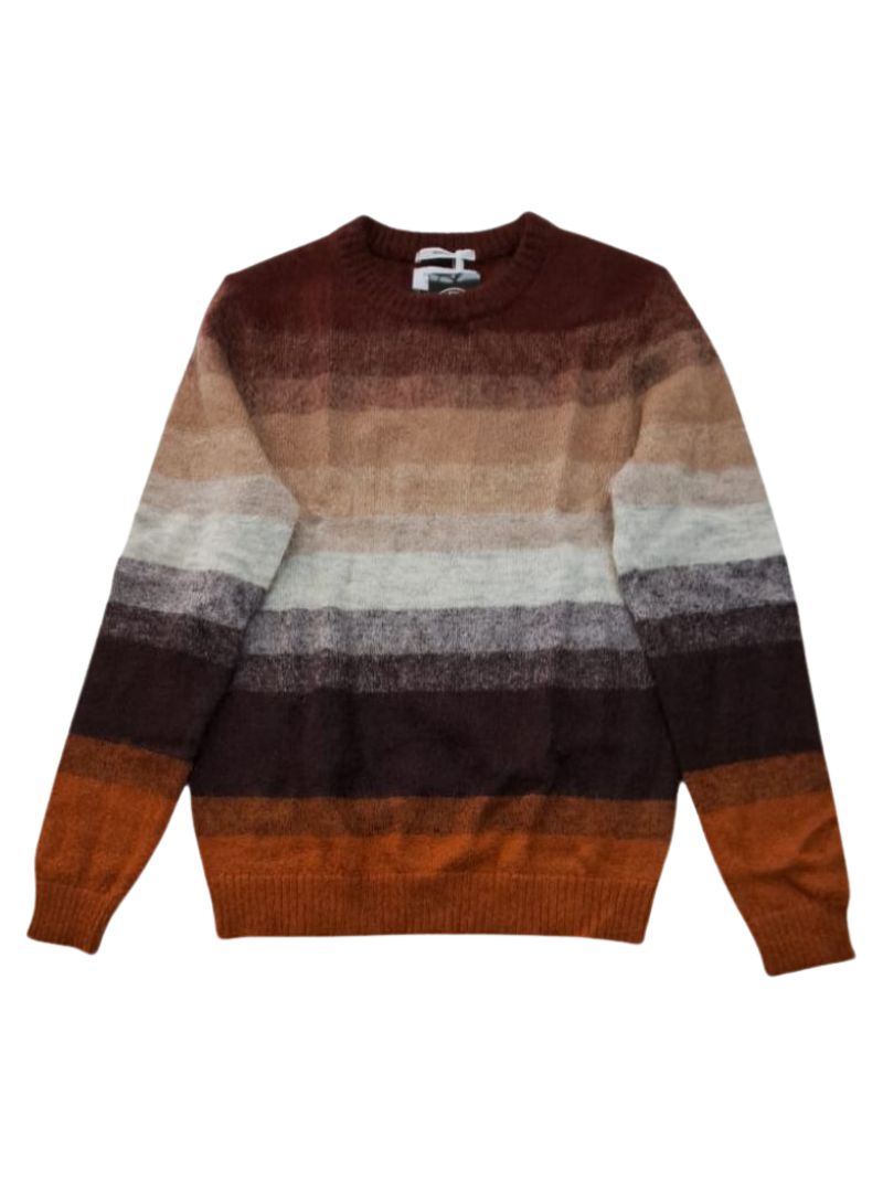 Jack & Jones Mens Knit Sweater - Brown