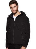 BASIC ZIP UP HOODED JACKET