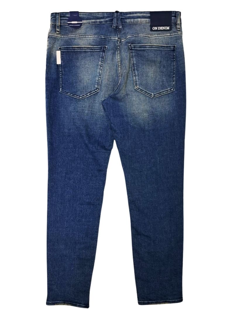 On Denim Mens Basic Jeans - Blue