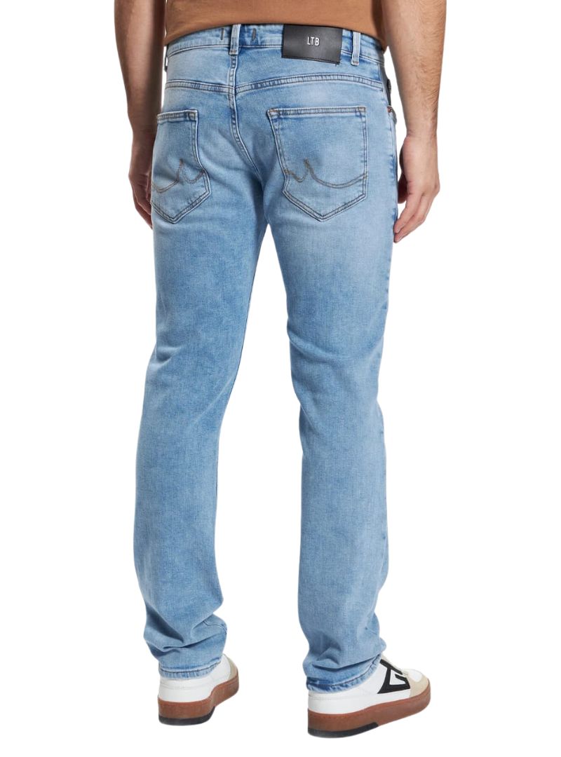 LTB Mens Low Rise Straight Jean - Blue