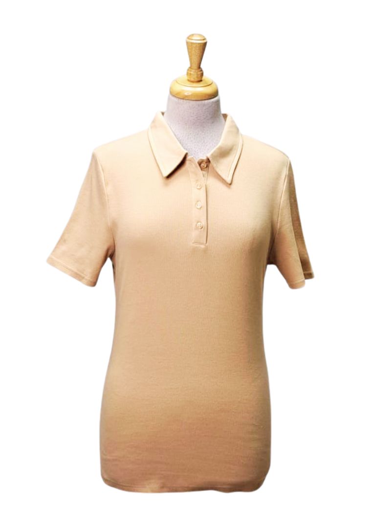 Lascana Ladies Golf T-shirt - Beige