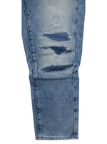 DETAILED ULTRA HIGH STRAIGHT DENIM JEANS