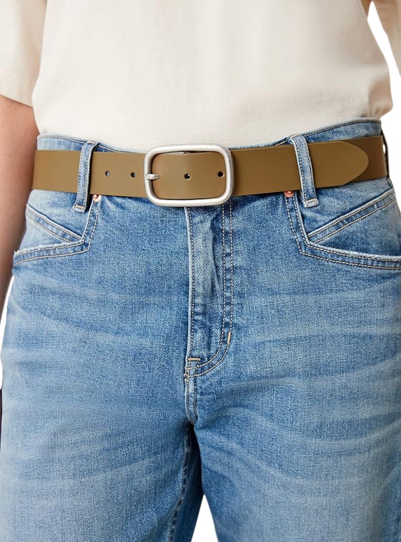 GENUINE LEATHER BUCKLE BELT