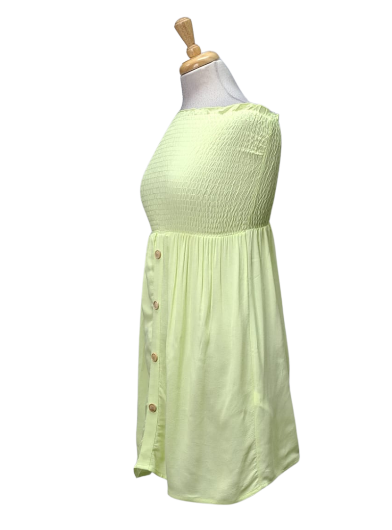 Vivance Ladies Sleeveless Dress - Green