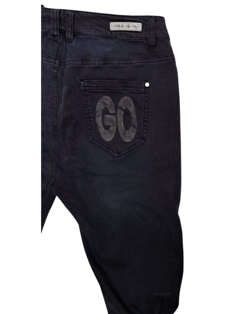 Comma Ladies Skinny Fit Trouser - Navy