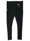 Inside Ladies Active Tights - Black/Green