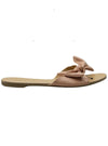 FLAT BOW DETAIL PUSH-IN SANDAL