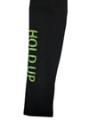 Inside Ladies Active Tights - Black/Green