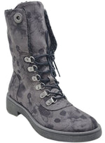 DETAILED LACE UP BOOT