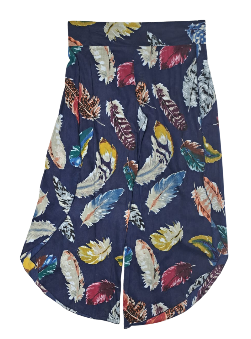 Gloko Ladies Feather printed Bottoms - Multi