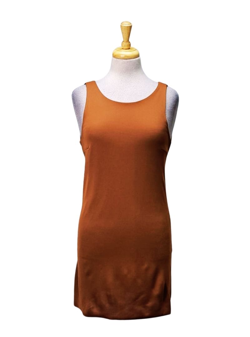 Ada Gatti Ladies Casual Dress - Brown