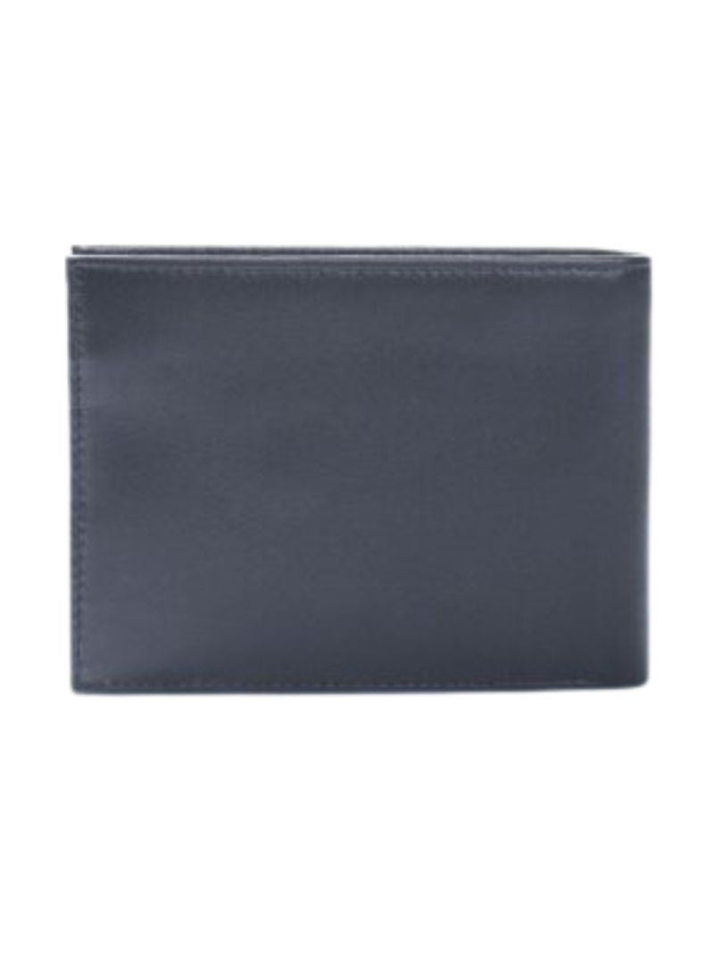 LEATHER FLAP WALLET