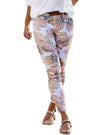 Lascana Ladies Detailed Pants - White/Beige/Pink/Brown