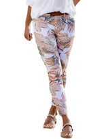 Lascana Ladies Detailed Pants - White/Beige/Pink/Brown
