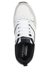 Skechers Mens Retro One Sneakers - White/Grey/Black