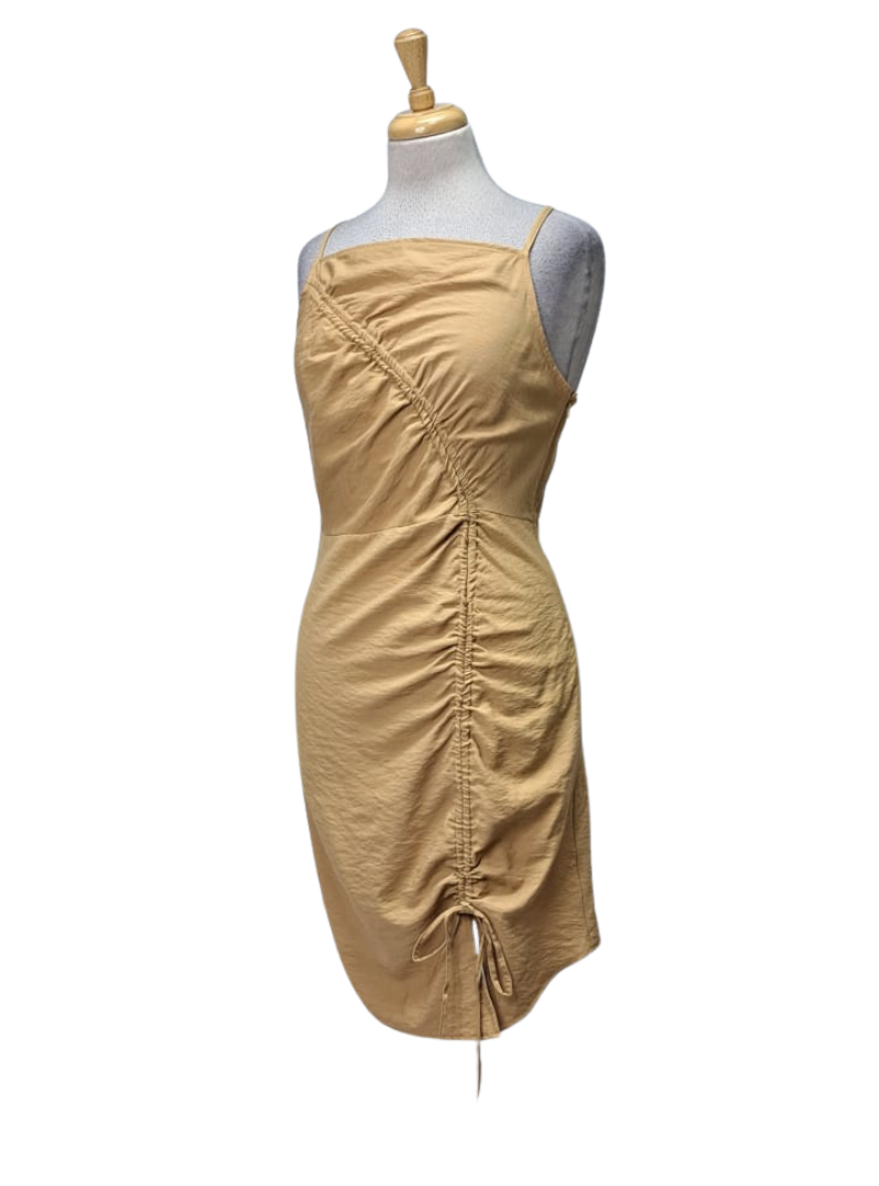 Cropp Ladies Pull In Detail Dress - Brown