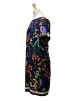 Ada Gatti Ladies Floral Dress - Navy