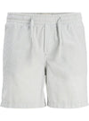 DETAILED STRIPED SHORTS
