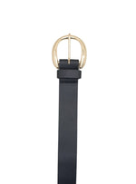 PLEATHER BUCKLE BELT