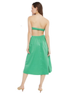 Forever 21 Ladies Strapless Cut Out Dress - Green