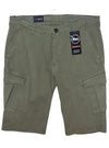 Gas Mens Straight Fit Formal Short - Olive Green