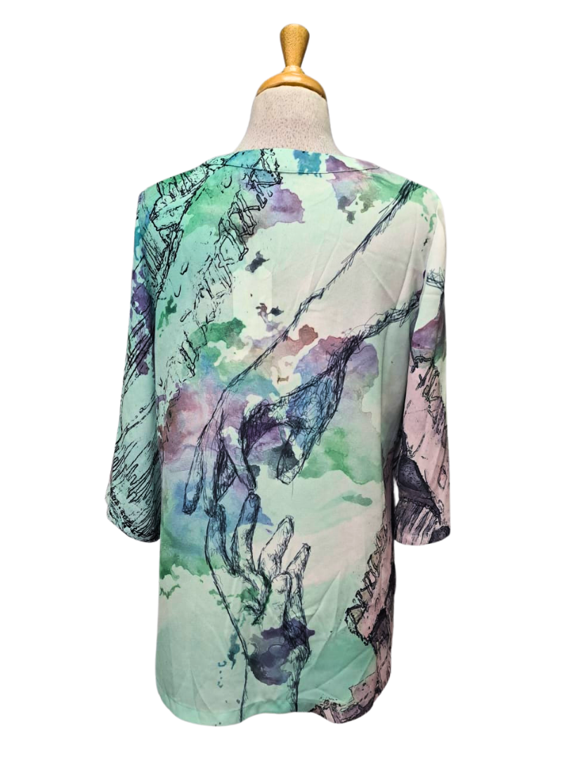 Vanessa Gounden Sample Shirt - Multi Color