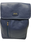 Ditsibi Genuine Leather Backpack - Blue