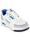 Skechers Mens Uno Court Low-Post Sneaker - White/Blue