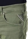 Replay Mens Groover Straight Fit Jeans - Green