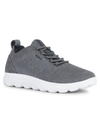 Geox Mens Spherica E Knit Trainor - Stone Gray