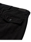 Mos Mosh Mens Soft Brush String Pants - Black